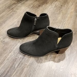 Lucky Brand Parnesa Perforated Suede Bootie 8.5